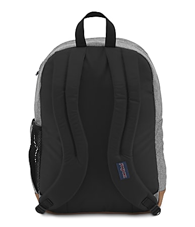JanSport Cool Student Backpack With 15 Laptop Pocket 100percent Recycled Gray Letterman Office Depot