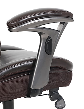 Serta Smart Layers Siena Ergonomic Bonded Leather Mid Back