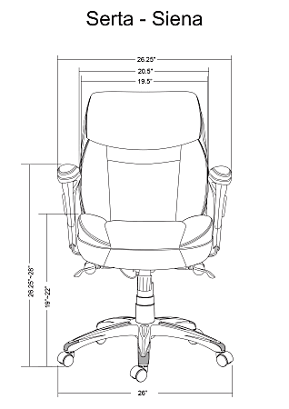 Office depot siena task chair outlet