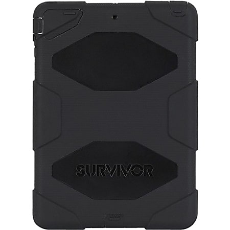 Griffin Survivor All-Terrain for iPad 2, iPad 3, and iPad (4th gen) - For iPad - Black - Shatter Resistant, Shock Absorbing, Rain Resistant, Vibration Resistant, Dust/Grit Resistant, Temperature Resistant, Humidity Resistant, Wind Resistant
