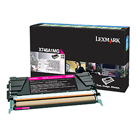 Lexmark™ X746A1MG Return Program Magenta Toner Cartridge