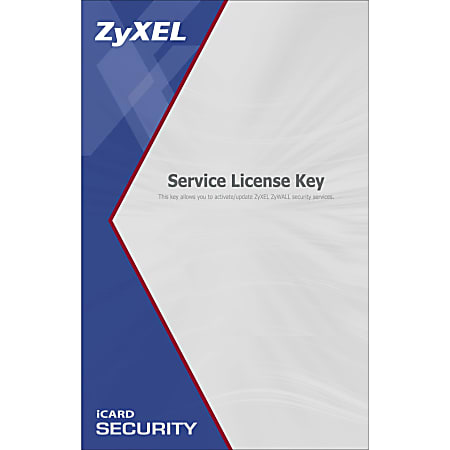 ZyXEL iCard Antispam 1 Year for USG40 / USG40-NB - 1 Year Subscription - ICAS1YUSG40C