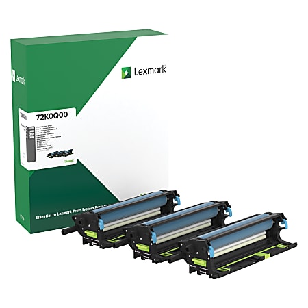 Lexmark CX820 Photoconductor Set - Laser Print Technology - 175000 - Color - 3 / Pack