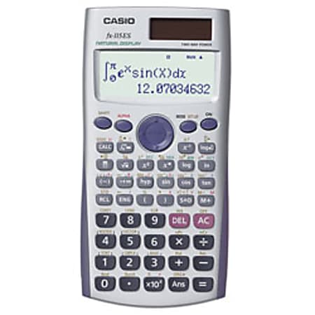 Casio FX-115ES PLUS NATURAL TEXTBOOK DISPLAY Scientific Calculator NEW SEALED 