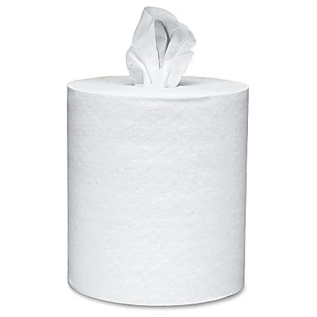 Scott Center-pull Paper Towels - 8" x 15" - 500 Sheets/Roll - 8.80" Roll Diameter - White - Paper - Absorbent, Center Pull - For Hand - 4 / Carton