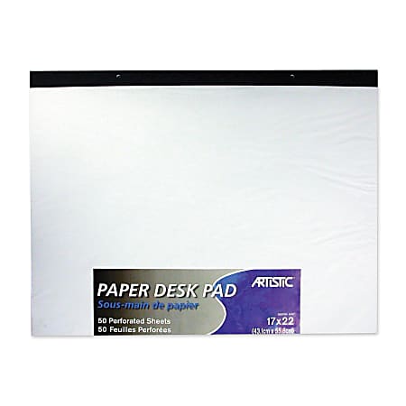 Artistic Products Paper Desk Plain x Paper 17 Office Depot Pad - 22