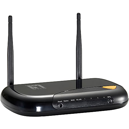 LevelOne WGR-6013 Gigabit Wireless N 300Mbps Broadband Router w/5dBi Antenna - 37.50 MB/s Wireless Speed - Gigabit Ethernet