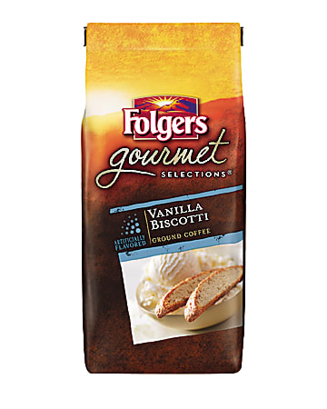 Folgers® Gourmet Selections Vanilla Biscotti Coffee, 10 Oz.
