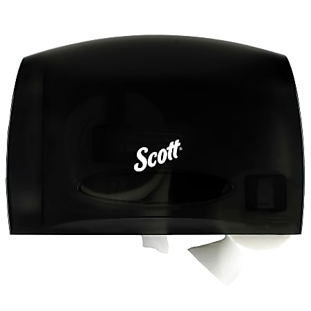 Scott Coreless JRT Bath Tissue Dispenser 9 34 x 14 58 Smoke Gray - ODP ...
