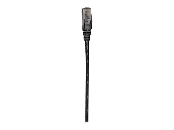 Intellinet Network Patch Cable, Cat6, 5m, Black, CCA, U/UTP, PVC, RJ45, Gold Plated Contacts, Snagless, Booted, Lifetime Warranty, Polybag - Patch cable - RJ-45 (M) to RJ-45 (M) - 16.4 ft - UTP - CAT 6 - molded, snagless - black