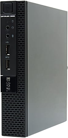 Dell™ Optiplex 3020-MICRO Refurbished Desktop PC, Intel® Core™ i5-4590T, 8GB Memory, 256GB Solid State Drive, Windows® 10 Pro, WiFi