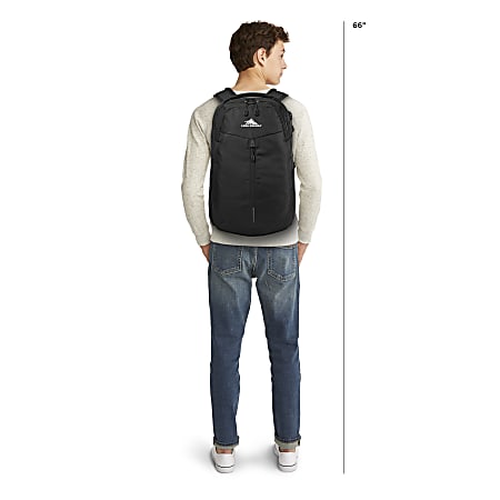 High sierra swerve backpack black store