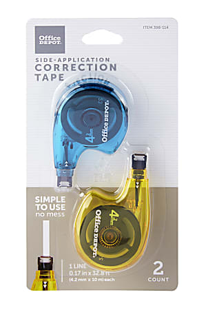 Office Depot® Brand Correction Tape With Mini-Roller Head,
