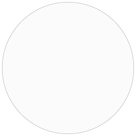 Tape Logic® Removable Inventory Labels, DL1388CL, Round, 3/4