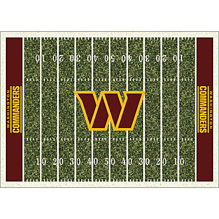 Imperial NFL Homefield Rug, 4' x 6', Washington Commanders