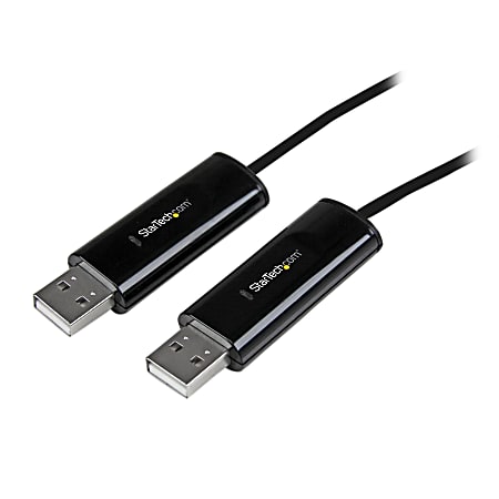 StarTech.com 2 Port USB Keyboard Mouse Switch Cable w/ File Transfer  - SVKMS2