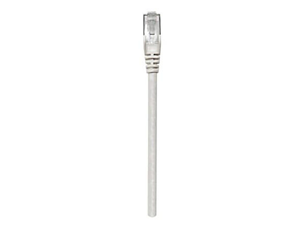 Intellinet Network Patch Cable, Cat6, 7.5m, Grey, CCA, U/UTP, PVC, RJ45, Gold Plated Contacts, Snagless, Booted, Lifetime Warranty, Polybag - Patch cable - RJ-45 (M) to RJ-45 (M) - 25 ft - UTP - CAT 6 - molded, snagless - gray