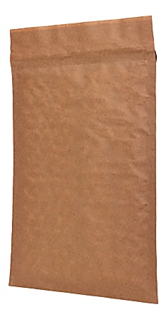 Duck® Brand #5 Curbside Recyclable Mailer, 12" x 15-1/4", Brown