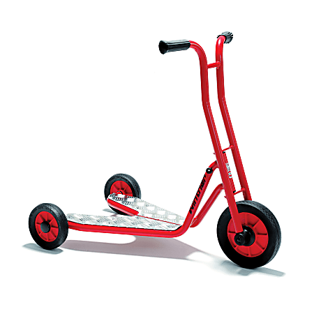 Winther Viking Safety Roller™ Scooter, 29 15/16"H x 19 11/16"W x 34 11/16"D, Red