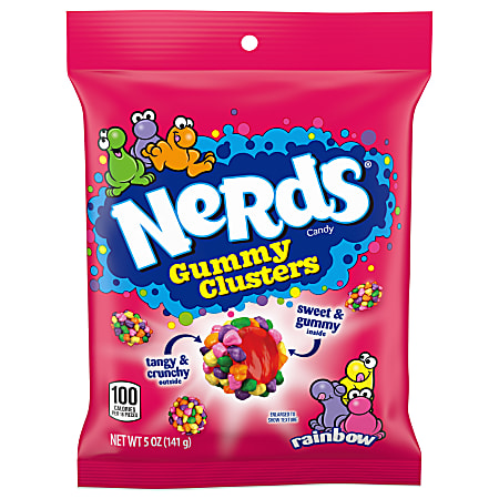 Nerds Gummy Clusters Peg Bag, 5 Oz