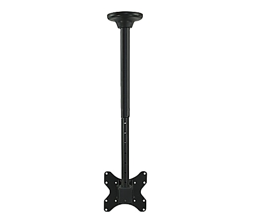 Mount-It! MI-506 Articulating TV Ceiling Mount For Screens 23- 70", 25"H x 13"W x 6"D, Black