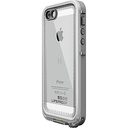 LifeProof Nüüd Case For Apple® iPhone® 5s, White/Clear/Gray