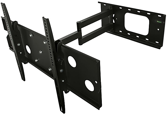 Mount-It! MI-319B Heavy-Duty Articulating TV Mount For Screens 32 - 60", 18-15/16”H x 18-3/4”W x 2-1/4”D, Black
