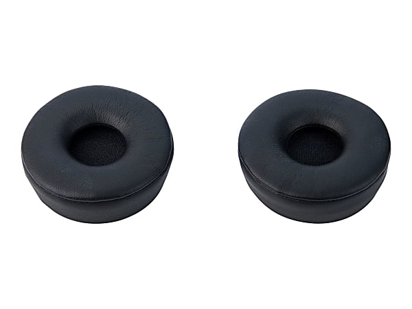 Jabra Ear Cushion - 2 Piece - Black - Leatherette