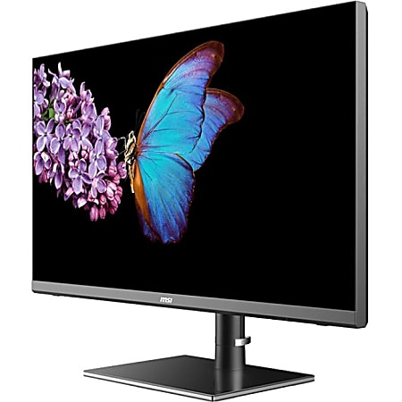 MSI Creator PS321QR 32" Class WQHD LCD Monitor - 16:9 - Black - 32" Viewable - In-plane Switching (IPS) Technology - 2560 x 1440 - 1.07 Billion Colors - FreeSync - 400 Nit Typical - 1 msGTG - 120 Hz Refresh Rate - HDMI - DisplayPort - USB Hub