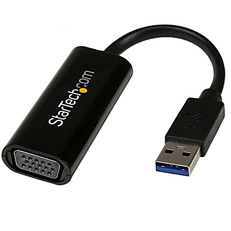 StarTech.com Slim USB 3.0 to VGA External Video