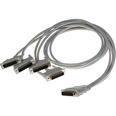 Brainboxes Quad Cable 44 Way D to 4x9 Pin