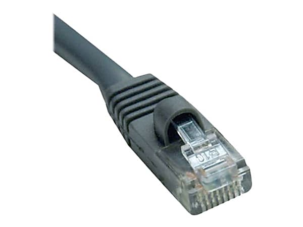 Tripp Lite 150ft Cat5e / Cat5 350MHz Outdoor Molded Patch Cable RJ45 M/M Gray 150' - Patch cable - RJ-45 (M) to RJ-45 (M) - 150 ft - CAT 5e - molded, outdoor, snagless - gray