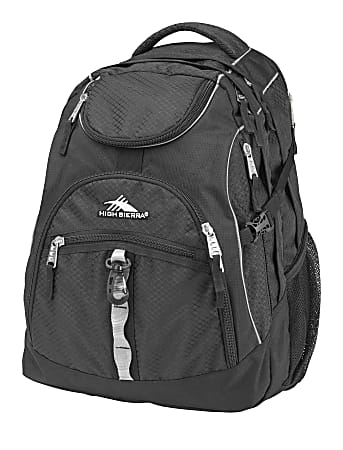 HIGH SIERRA® Access Backpack With 17" Laptop Pocket, Black