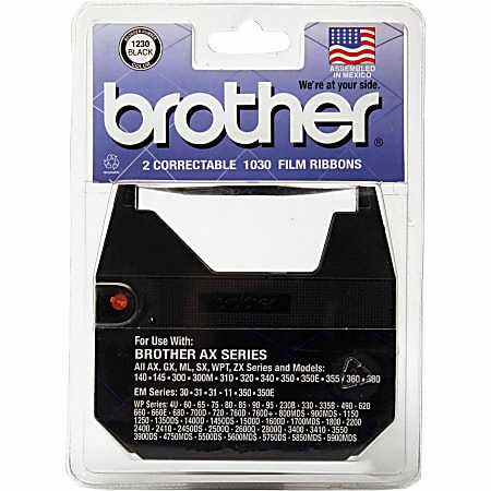 Royal Correctable Typewriter Ribbons Black 013045 Pack Of 2 - Office Depot