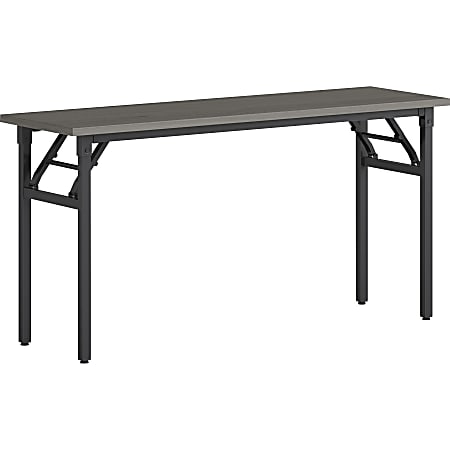 Lorell® Folding Melamine Training Table, 30”H x 60”W