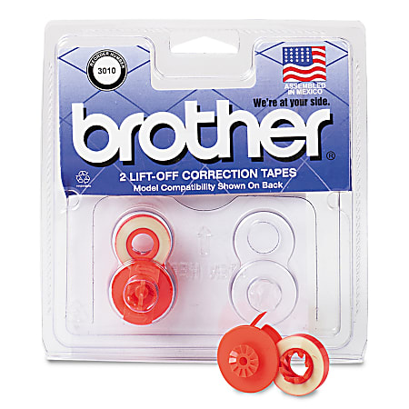 Brother® 3010 Lift-Off Tapes, Pack Of 2