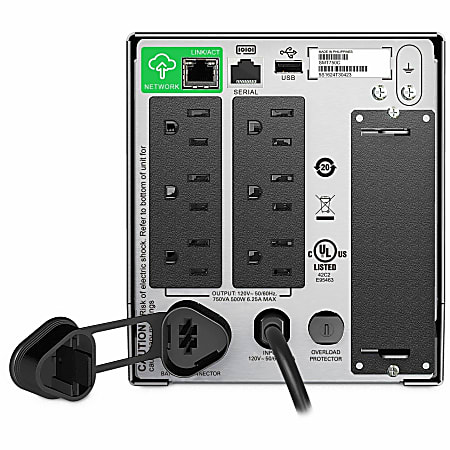 UPS[新品]]Smart-UPS 500VA-100V APC 6 Outlet Smart UPS With SmartConnect 750VA500W SMT750C