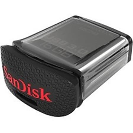SanDisk Ultra Fit™ USB 3.0 Flash Drive, 128GB, Black