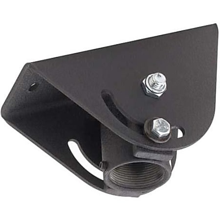Chief Angled Ceiling Plate - For Projectors - Black - Steel - 500 lb