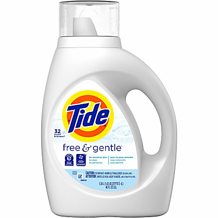 Tide Free & Gentle Detergent - 46 fl oz (1.4 quart) - 1 Bottle