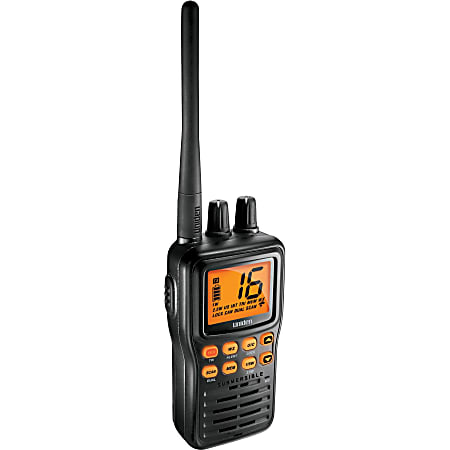 Uniden MHS75 Submersible Handheld Two-Way VHF Marine Radio -  - MHS75
