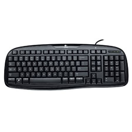 Logitech® Classic Keyboard 200, Black