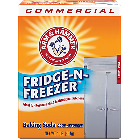 Arm & Hammer Baking Soda - For Refrigerator - 16 oz (1 lb) - 12 / Carton - Unscented, Spill Resistant