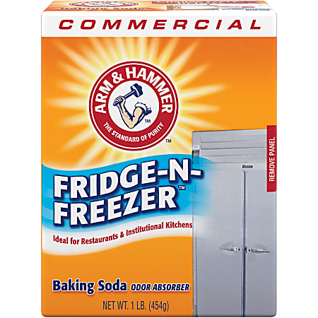 Arm & Hammer Baking Soda - For Refrigerator - 16 oz (1 lb) - 12 / Carton - Unscented, Environmentally Friendly, Spill Resistant