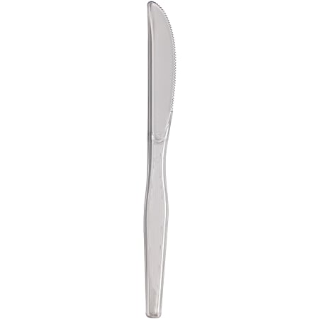 Dixie Heavyweight Plastic Cutlery - 1000/Carton - Knife