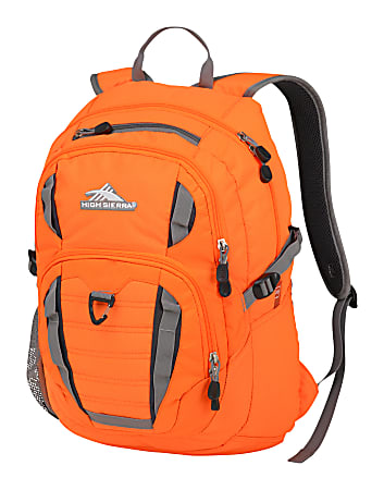 High sierra backpack orange on sale