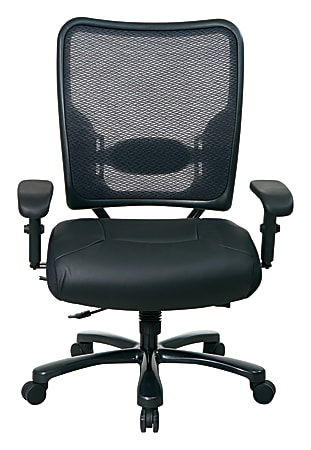 Office Star Big & Tall Double AirGrid Back and Black Mesh Seat Ergonomic  Chair - Everything For Offices