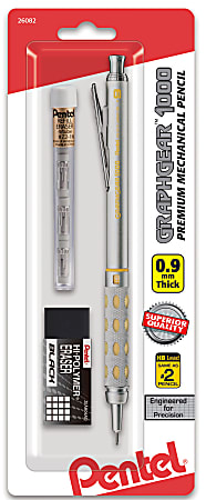 Porte mines Graphgear 1000 en 0.9 mm de Pentel