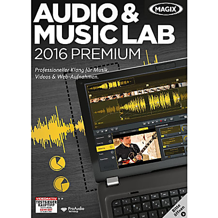 MAGIX Audio & Music Lab 2016 Premium, Download Version