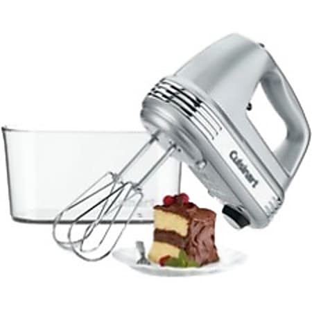 Cuisinart™ Power Advantage Plus 9-Speed Hand Mixer, Brushed Chrome